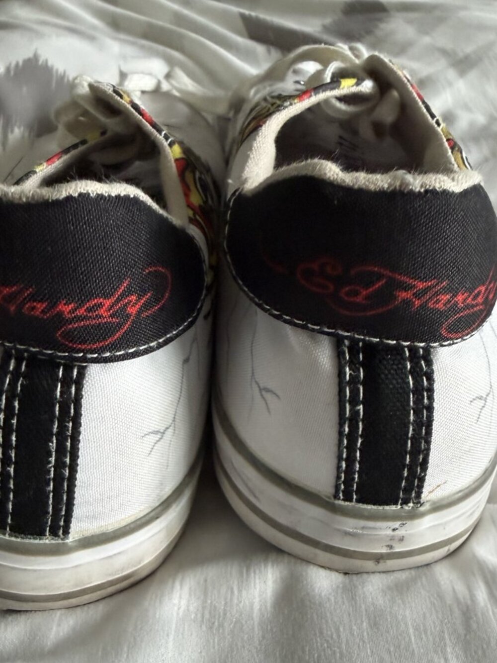 Men's Ed Hardy Sneakers Size 11 - Picture 7 of 8